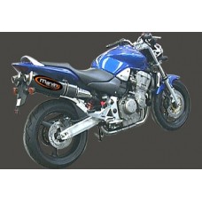 Marving Coppia di Marmitte Honda Hornet 900 Carbonio Ovale Piccolo